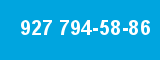 927 794-58-86